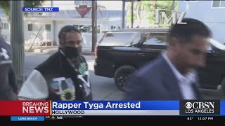 Rapper Tyga Turns Himself In To Face Domestic Violence Charge
