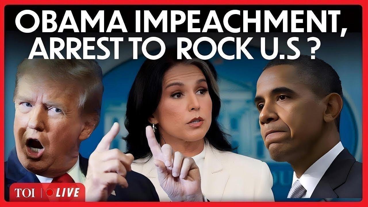 Obama Impeachment LIVE | America In Shock, Obama Arrest & Impeachment To Rock U.S. On Trump Orders?