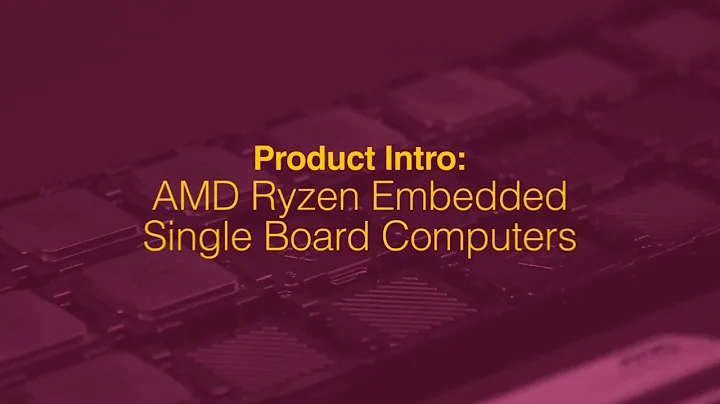 The Next-Level Machine Intelligence with AMD Ryzen™ Industrial SBCs | Premio Inc.