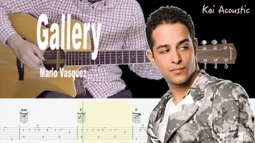 Gallery(Mario Vazquez) | Fingerstyle Guitar Tutorial TAB & Chords & Lyrics