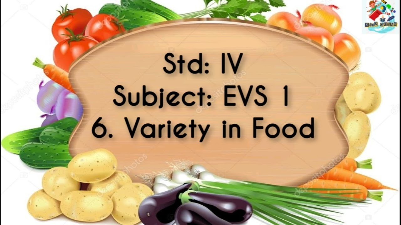 6. Variety in Food Detailed Lesson Explanation with Pictures EVS 1