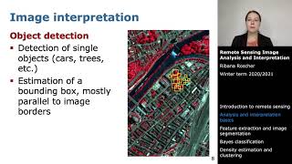 Remote Sensing Image Analysis and Interpretation: Image analysis and interpretation basics