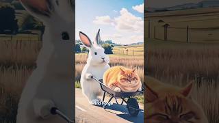 😱Rabbit Vs Cat amazing video 😱#viralvideo #ai #trending Wealth
