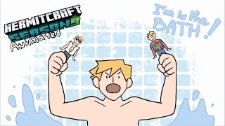 Jimmy's in the bath - Hermitcraft animation