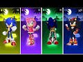 Sonic Knuckles Shadow SonicExe Tiles hop