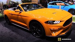 2018 Ford Mustang Premium Convertible - Exterior and Interior Walkaround - 2018 New York Auto Show
