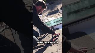 How to install step flashing around skylight without unnecessary extra nails