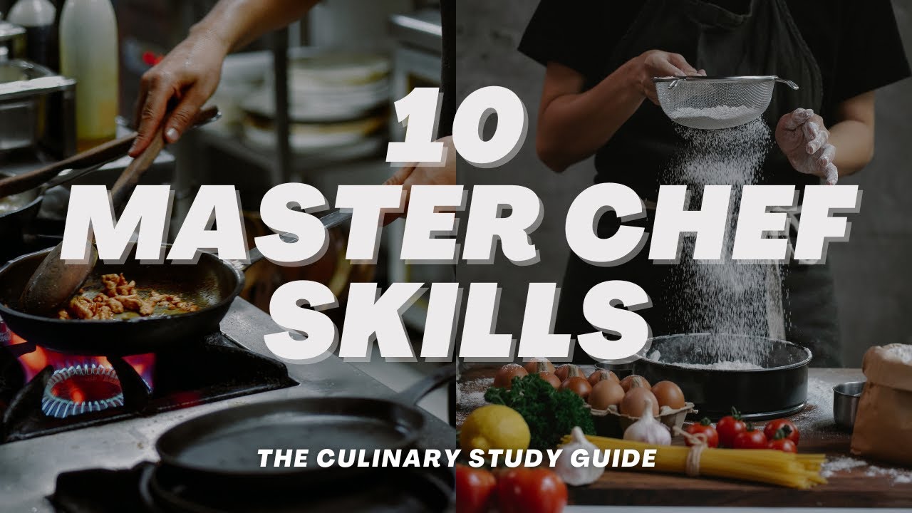 10 Techniques that Every Master Chef Should Know - YouTube
