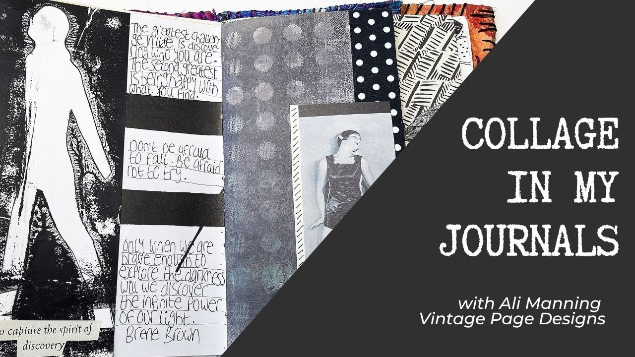 Collage in My Journals