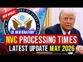 NVC Processing Times May 2026 How Long Will You Wait For A Visa Interview US Immigration DOS 