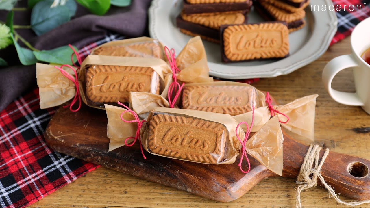 【生チョコサンドクッキー】オーブン不使用！溶かして冷やし固めるだけで簡単♪