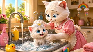 Cute Baby Cat kids Story 🐱 | Mother Cat and Baby Kitten |  Fun & Emotional Story for Kids 😂😀😂😂😂