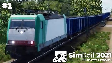 SimRail - The Railway Simulator: Prologue #1 of 2 - Running The Coal Train Scenario!