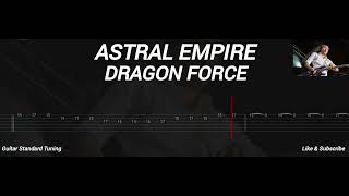 DRAGON FORCE - ASTRAL EMPIRE ( TAB GUITAR )
