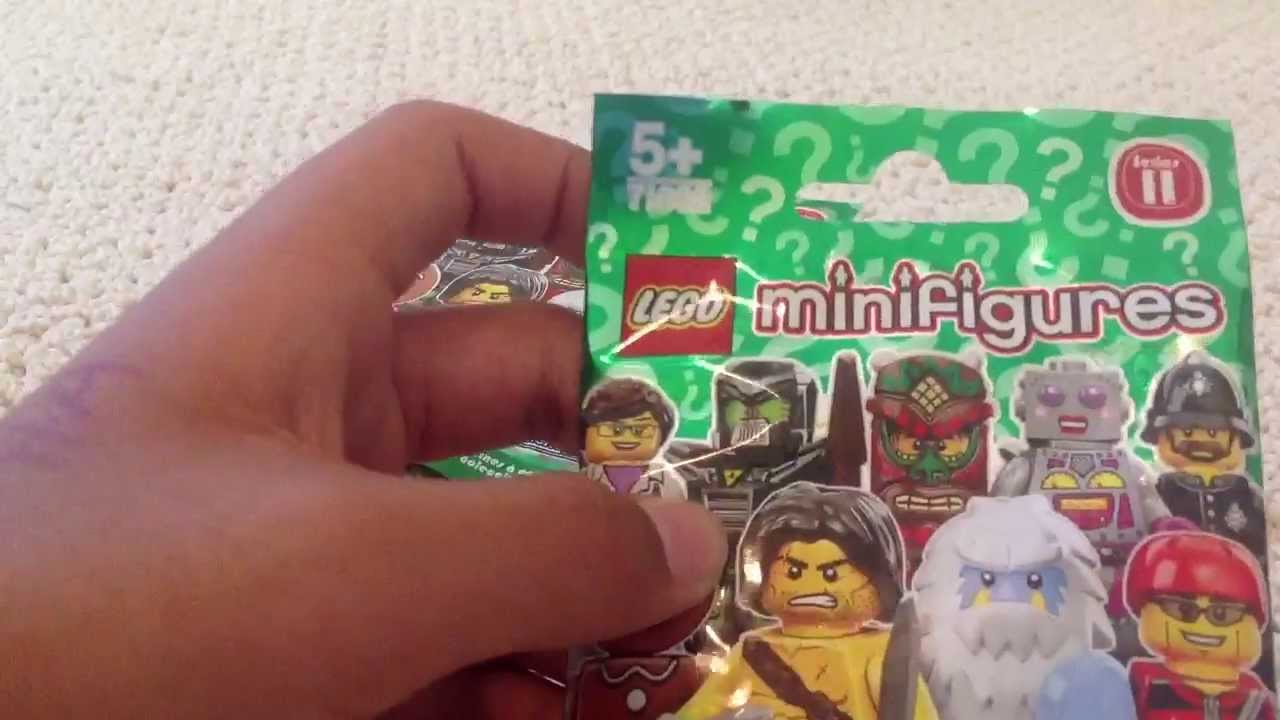 Lego Minifigures Series 11 Opening Four Packs