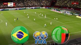 BRAZIL vs ZAMBIA | INTERNATIONAL FRIENDLY MATCH 2026