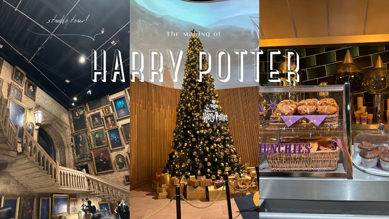 【ハリーポッターVlog】クリスマスのメイキングオブハリーポッターの楽しみ方｜ファンタスティックビースト｜クリスマスプレゼントにぴったりなジュエリー