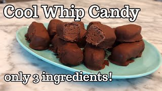 Cool Whip Candy  only 3 ingredients!! EASY AND DELICIOUS!