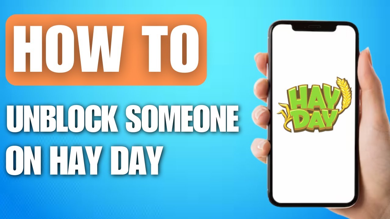 How to Unblock Someone on Hay Day (2024) - YouTube