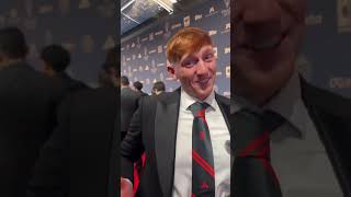 Angryginge's reaction to shaking Lamine Yamal's hand π€£ π