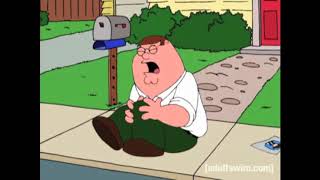 Peter falls and hurt his knee Family Guys [DISTORTED/EARRAPE]