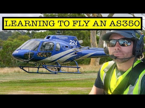 Learning to Fly an AS350 for the First Time