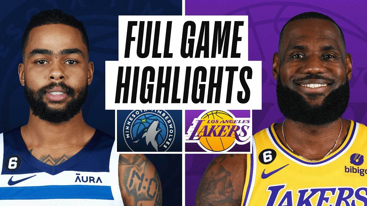 TIMBERWOLVES at LAKERS | NBA PRESEASON FULL GAME HIGHLIGHTS | October 12,  2022 - YouTube