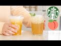 Starbucks Peach Green Tea Lemonade Recipe!