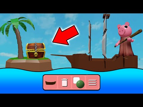 ROBLOX PIGGY PIRATE SHIP MAP! (Piggy Build Mode) 