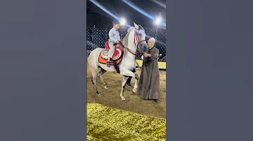 المعلم كرم سرحان مدرسه الادب خيل عربي 