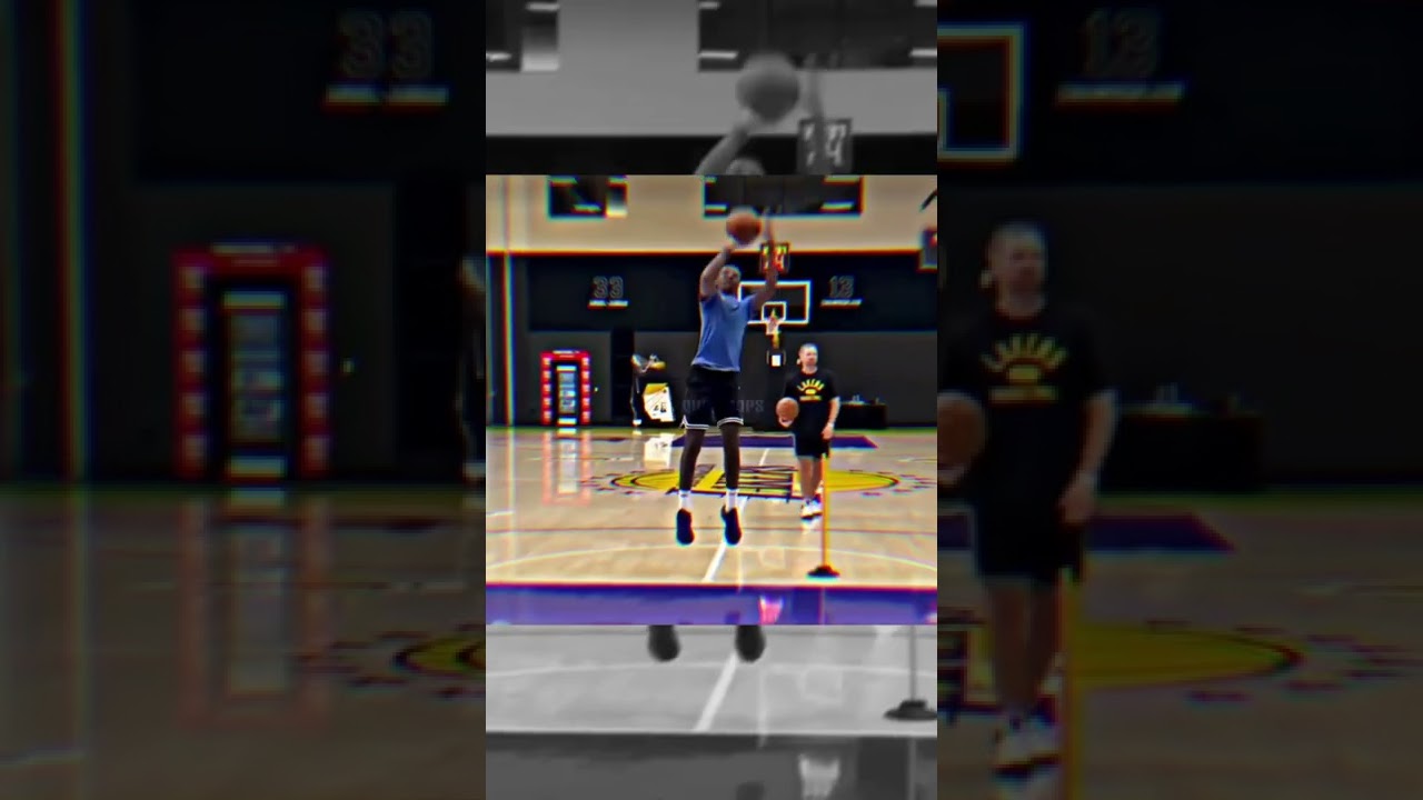 LeBron James and Bryce Have Identical Jump Shots 🔥😤 