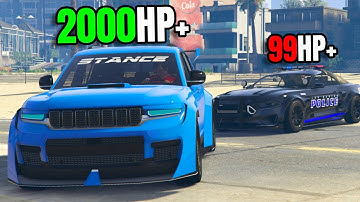 Running From Cops in a INSANE Getaway in GTA 5 RP