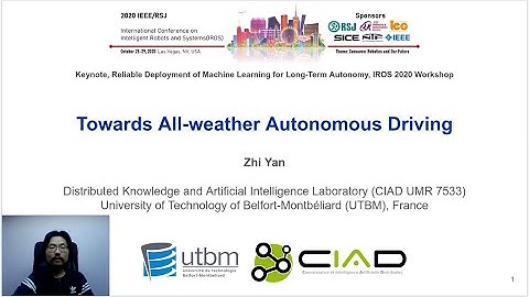IROS 2020: Towards All-weather Autonomous Driving