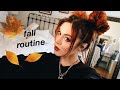 FALL MAKE UP ROUTINE & HOW I DO MY SPACE BUNS