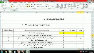 كمحاسب ولسه بتبدا يبقى لازم تتعلم حركة الخزينه