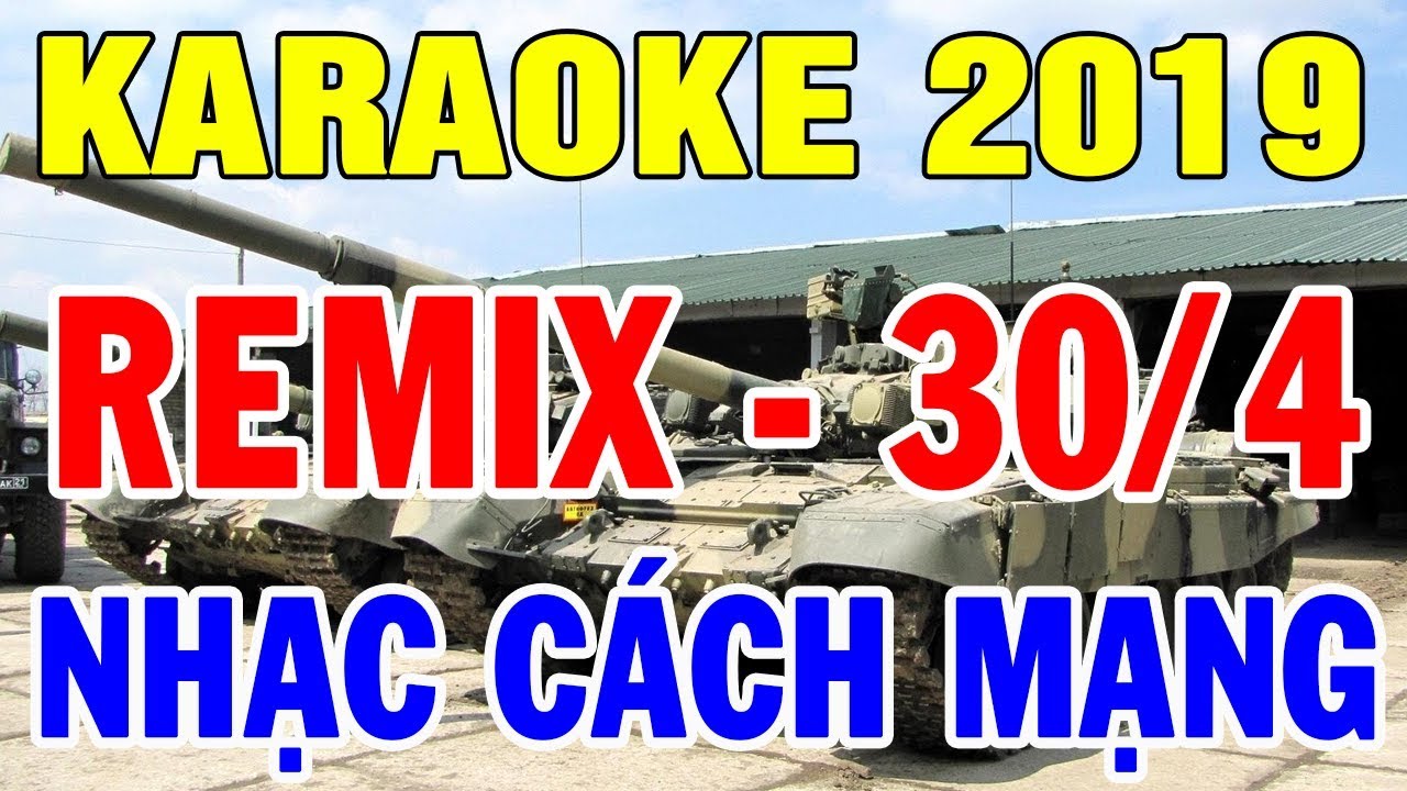 Karaoke Nhạc Cách Mạng Remix Cực Sôi Động | Trọng Hiếu