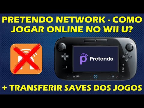 COMO JOGAR ONLINE NO WII U COM A PRETENDO NETWORK? TUTORIAL COMPLETO + TRANSFERIR SAVES DOS JOGOS