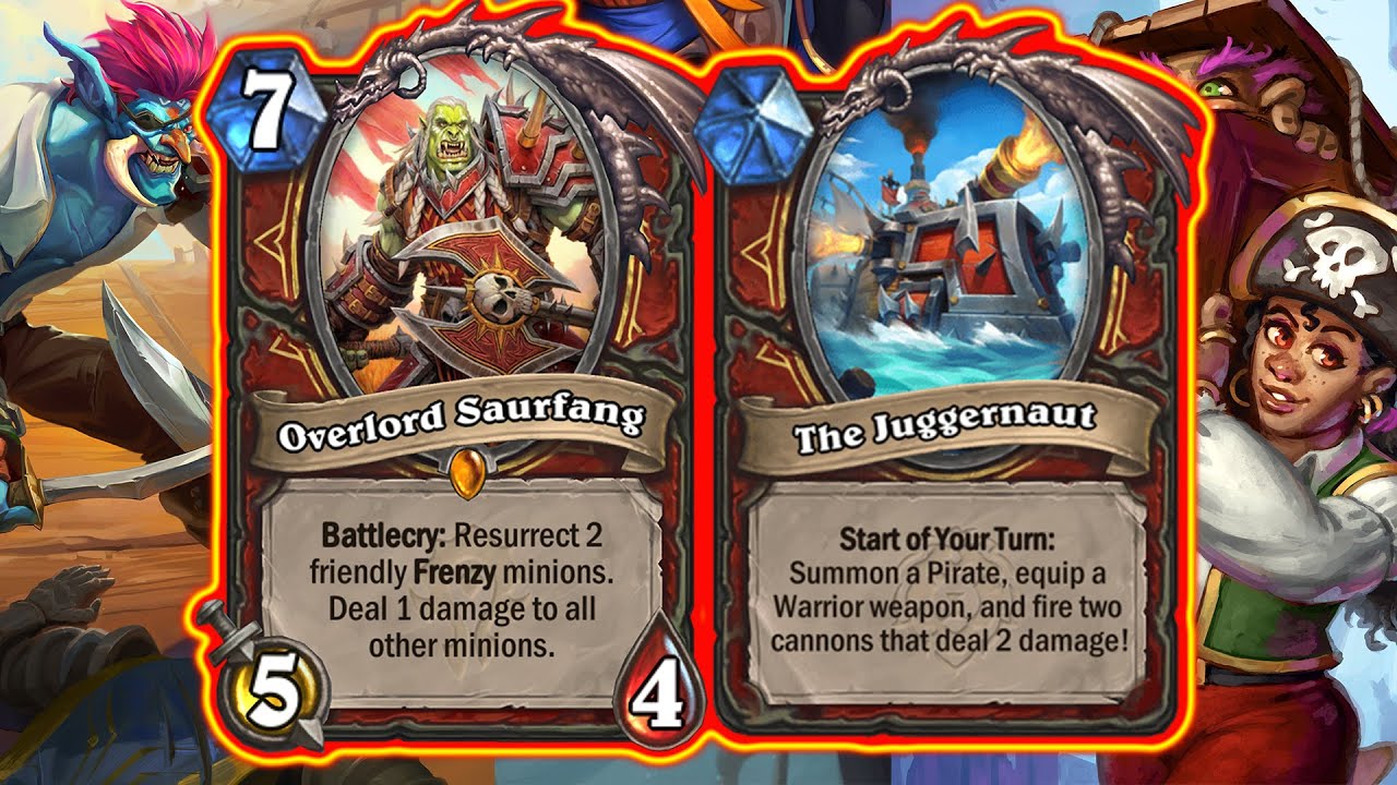 CONTROL WARRIOR IS Better With Pirates! Much Better Than Warlock | United in Stormwind | Hearthstone