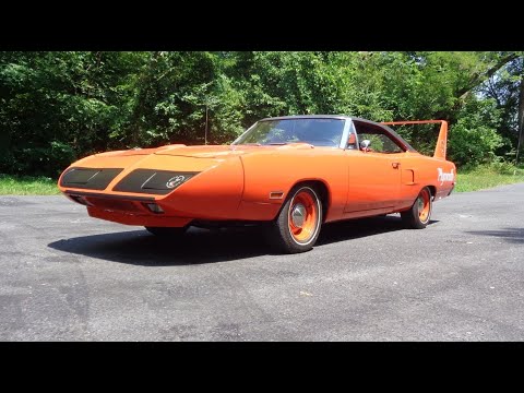 Survivor 29K miles 1970 Plymouth Superbird 440 in Tor Red & Ride on My Car Story with Lou Costabile