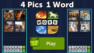 4 Pics 1 Word Daily Puzzle Answers June 12, 2026 screenshot 4