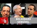 Debate: "Sou sensível e passível de mudança", diz Bolsonaro