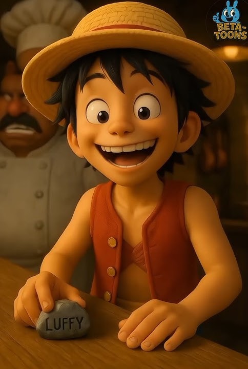 One Piece. Luffy's Adventure-2. Paying with stone in restaurant #yt #ytshorts #onepiece #cartoon