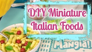 A Taste Of Italy Miniature Foods DIY With Miniverse