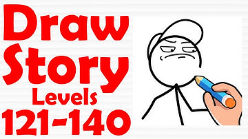 Draw Story Episode 7 Level 121-140 walkthrough gameplay