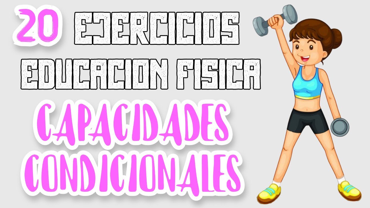🤸‍♂️Ejercicios FÍSICOS para CAPACIDADES CONDICIONALES en EDUCACIÓN FÍSICA en CASA con POCO ESPACIO👆😱