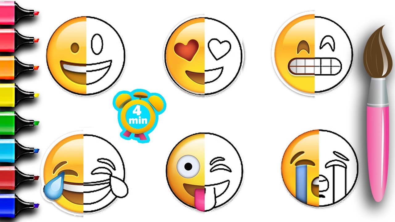 HOW TO DRAW EMOJIS YouTube