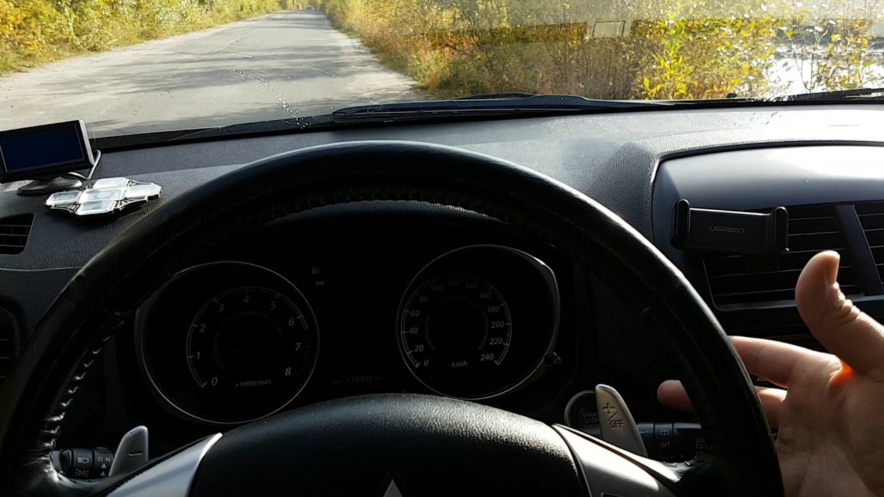 Как работает комфортный омыватель лобового стекла на ASX (ДОП)