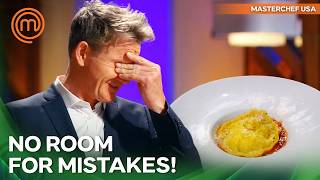 One Bad Ravioli Puts a Cook’s MasterChef Dream at Risk | MasterChef USA