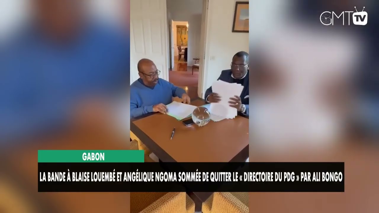 [#Reportage] Louembé et Angélique Ngoma sommée de quitter le « directoire du PDG » par Ali Bongo