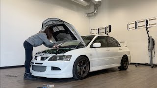What did you do on your Evo today: Spark Plugs on the Evo VIII!